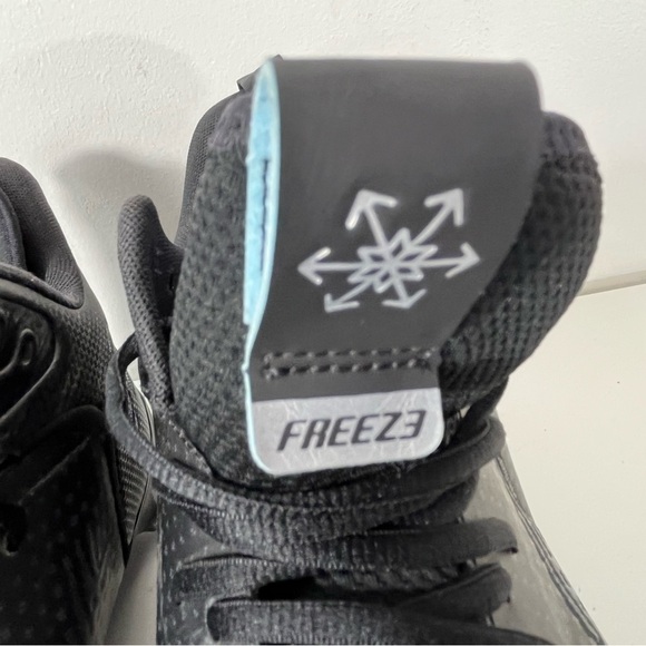 New Balance Mens Size 13 FREEZBK3 La Crosse Cleats Turf Shoe Black - Picture 4 of 10